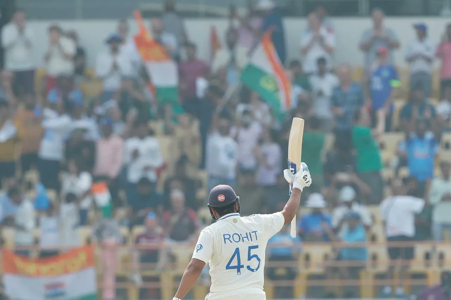 IND vs ENG: “Captain’s Knock” – Fans React As Rohit Sharma Slams A Century In Rajkot Test