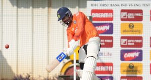 Shreyas Iyer training