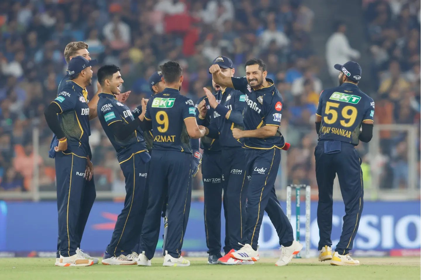 Gujarat Titans secure a thrilling win (Image: X)
