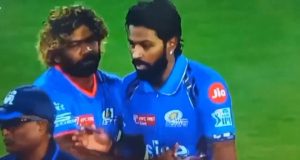 Hardik Pandya Pushes Lasith Malinga; Video Goes Viral