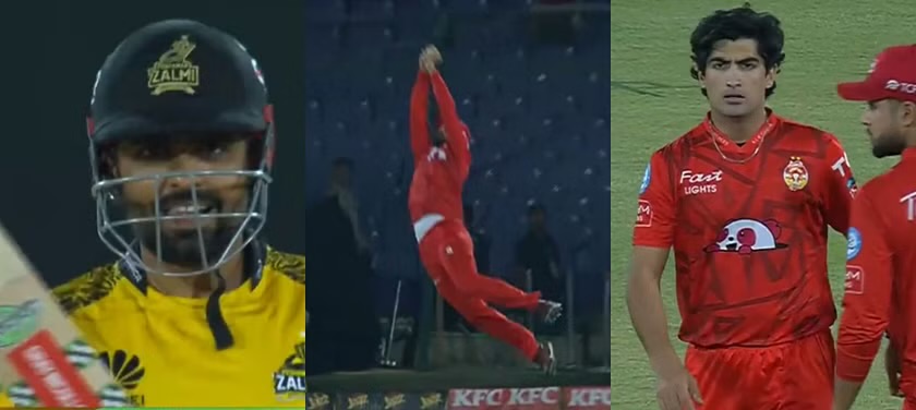 [WATCH]- Shadab Khan Grabs An Exceptional Catch To Dismiss Babar Azam In The 2024 PSL Eliminator