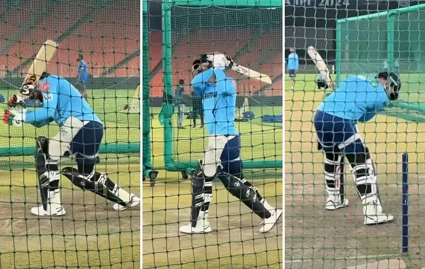 IPL 2024: [WATCH]- Rashid Khan Practices Unique Shots Before Their Campaign Opener