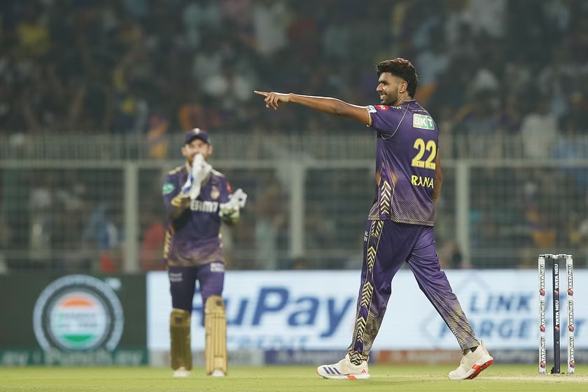 IPL 2024 Harshit Rana Penalised 60 Of His Match Fees Following The