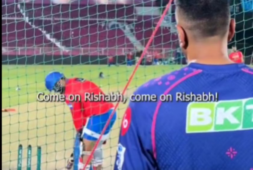IPL 2024: [WATCH] “Come On Rishabh” – Ravichandran Ashwin Cheers For Rishabh Pant During Practice Before DC vs RR Match