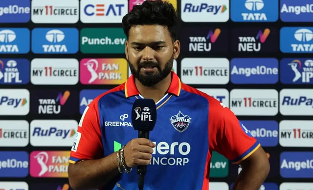 IPL 2024: [WATCH]- Rishabh Pant Expresses Frustration By Striking Curtains With His Bat Post-Dismissal vs RR