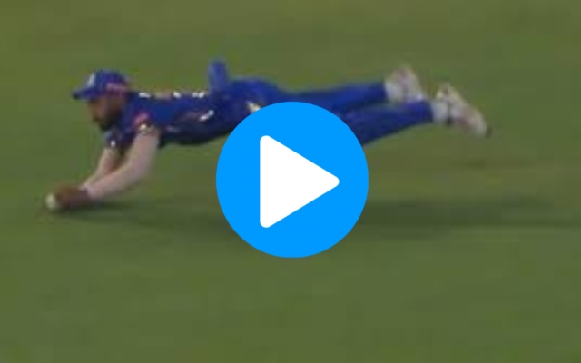 IPL 2024: [WATCH] Naman Dhir Takes A Stunner To Dismiss Rahul Tewatia