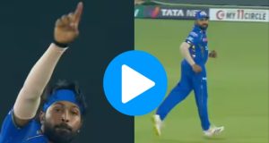 Rohit Sharma In Disbelief As Hardik Pandya Asks Him To Field At Long-on