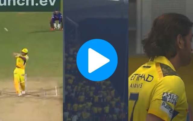 IPL 2024: [WATCH] MS Dhoni Reacts As Shivam Dube Hits A Short Ball For A Six vs RCB