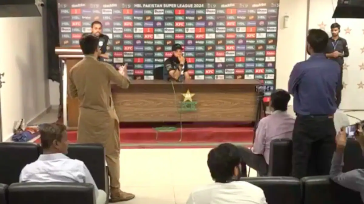PSL: [WATCH] Dramatic Walkout Of A Journalist During The Press Conference Sparks Controversy