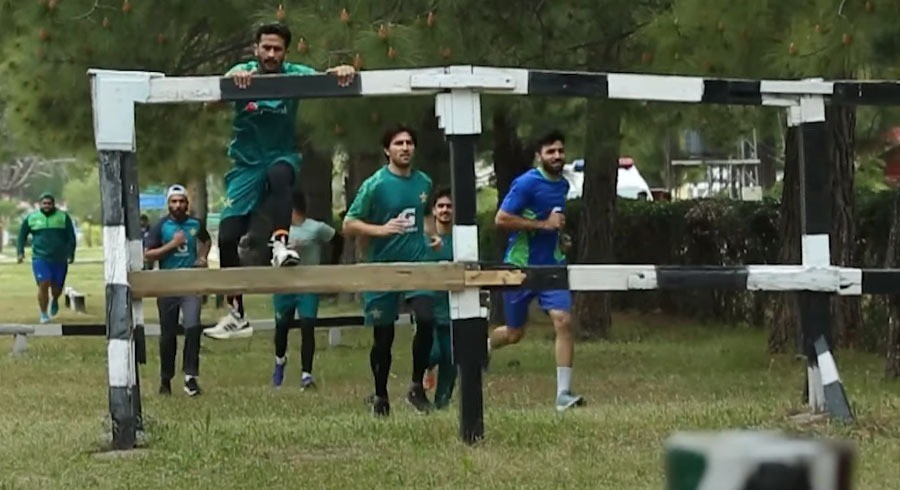 [WATCH]: Pakistan Cricket Squad Train In Army School Of Physical Training (ASPT), Kakul