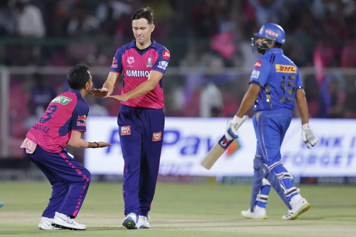 [WATCH] Trent Boult Dismisses Rohit Sharma Once Again In IPL 2024