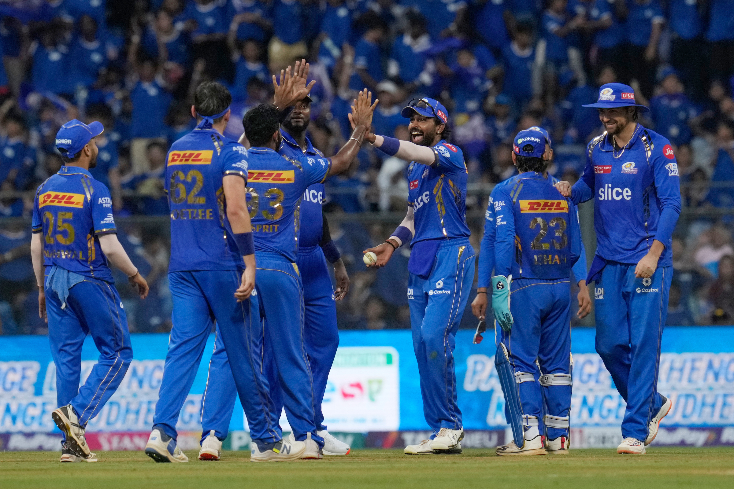 Mumbai Indians Register First Two Points Of Tournament