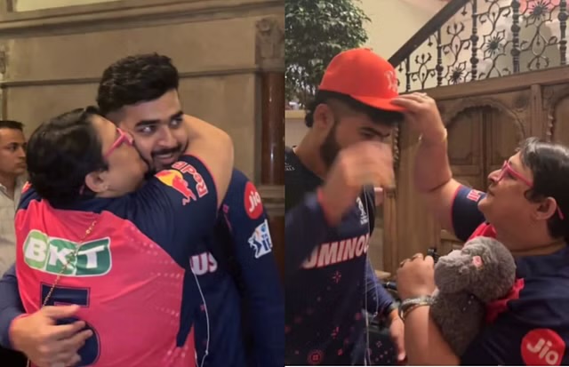 IPL 2024: [WATCH]- Riyan Parag Shares A Heartwarming Moment With His Mother After Guiding RR To An Impressive Victory Over MI