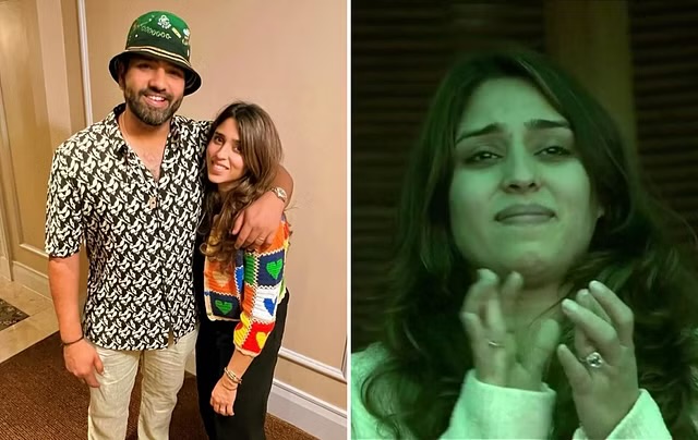IPL 2024: [Watch] “Bechari Pure Match Mein Fingers Cross Karke Baithi Rehti Hai” -Rohit Sharma’s Heartwarming Video With Wife Goes Viral