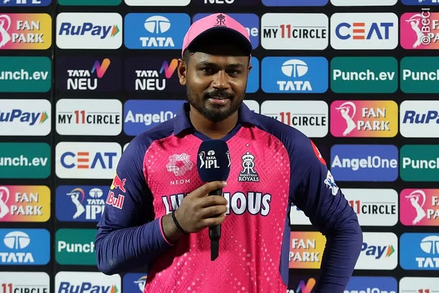 IPL 2024: RR Captain Sanju Samson Fined ₹12 Lakh For A Slow Over Rate In The Match Against GT