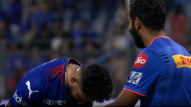 [WATCH]- Mohammed Siraj Shows Respect To Jasprit Bumrah After The MI vs RCB IPL 2024 Game
