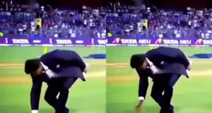 Match Official Spotted Supposedly Manipulating Toss During MI vs RCB Game; Video Goes Viral