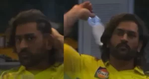 MS Dhoni's Playful Gesture Of Pretending To Throw Water Bottle At Camera Gains Widespread Attention