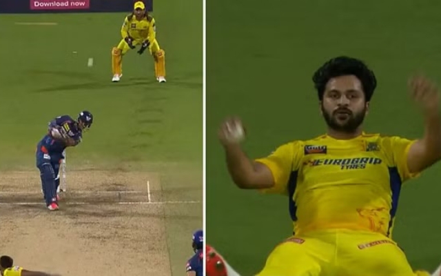 [WATCH] Shardul Thakur Grabs A Crucial Catch To Dismiss Nicholas Pooran In The CSK vs LSG IPL 2024 Match