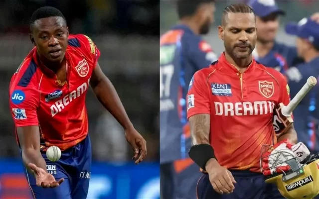 Blow For the Punjab Kings As Kagiso Rabada And Shikhar Dhawan Are Ruled Out Of The IPL 2024