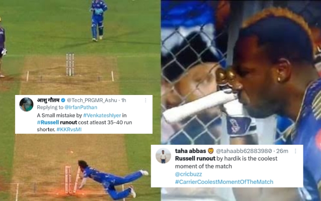 [WATCH] Hardik Pandya Pulls Off Incredible Run Out To Send Andre Russell In