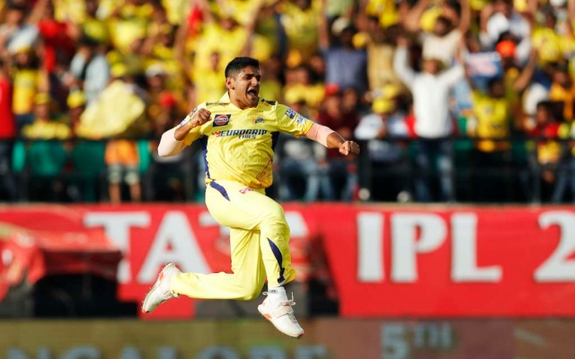 [WATCH] CSK bowler Tushar Deshpande’s Double Breakthrough Unsettles The Batting Lineup Of PBKS