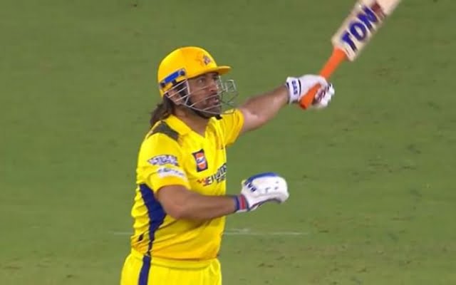 IPL 2024: [WATCH]- MS Dhoni Delights The Ahmedabad Crowd With A One-Handed Six