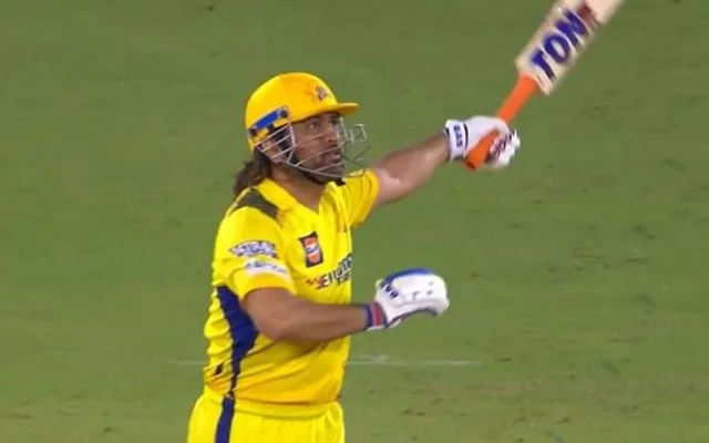 IPL 2024: [WATCH]- MS Dhoni Delights The Ahmedabad Crowd With A One-Handed Six