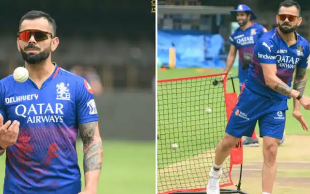 IPL 2024: “Wrong Footed In-Swinging Menace, Warming Up” – Virat Kohli Practices Bowling In The Nets