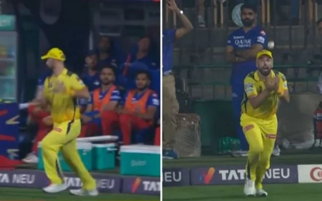 IPL 2024: [WATCH] Daryl Mitchell Grabs A Tough Catch To Dismiss Virat Kohli In The RCB vs CSK Match