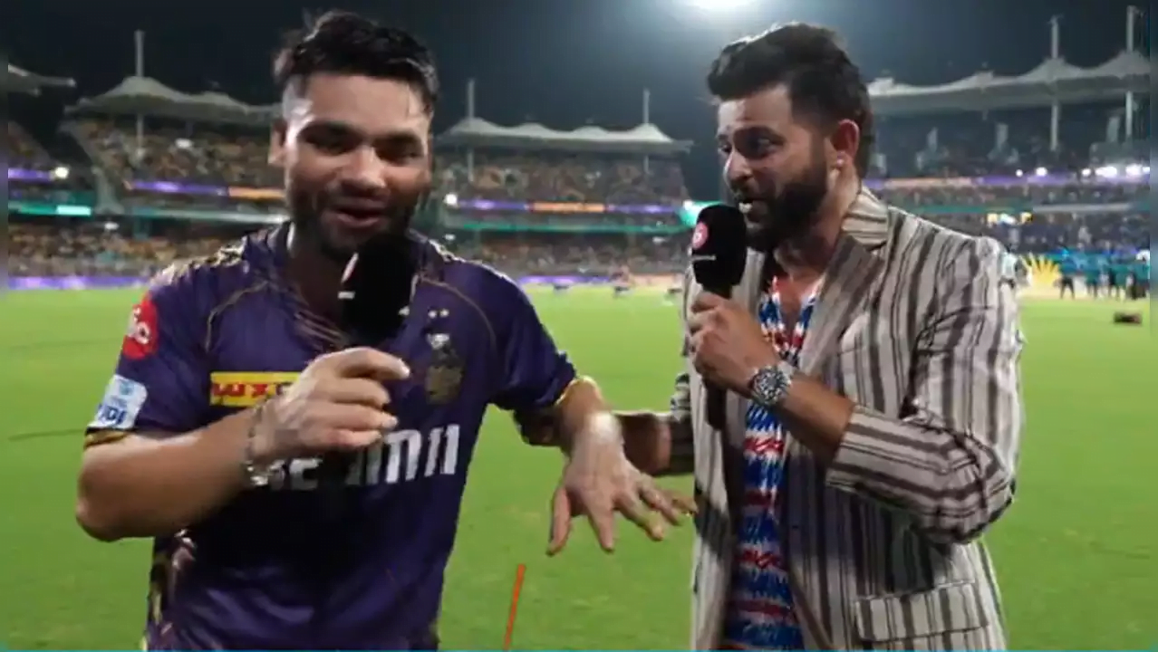 “Ofhoo”-Suresh Raina Teases Rinku Singh About His Rising Popularity After KKR’s Victory