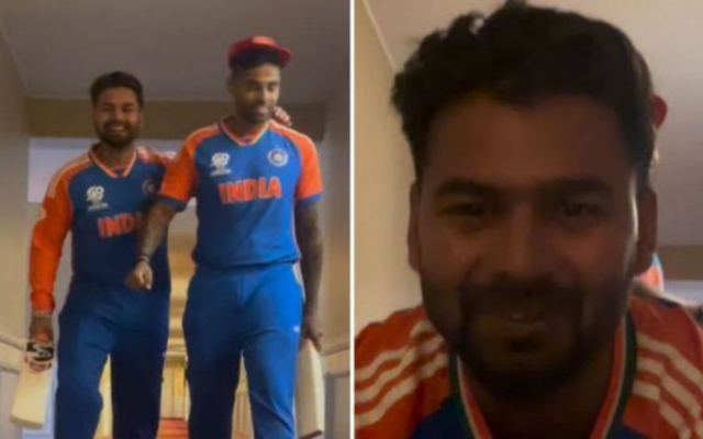 [WATCH] Rishabh Pant Plays Golf With Suryakumar Yadav In The Hotel Corridor