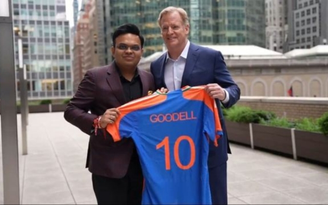 BCCI Secretary Jay Shah Visits NFL Headquarters In New York