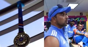 Rahul Dravid Gives Ravindra Jadeja Best Fielder Medal