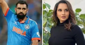 Sania Mirza and Mohammed Shami