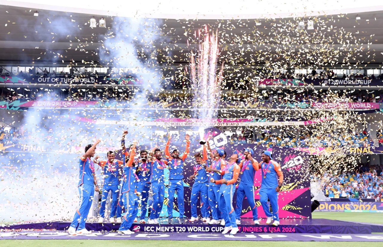 India won the T20 World Cup 2024.