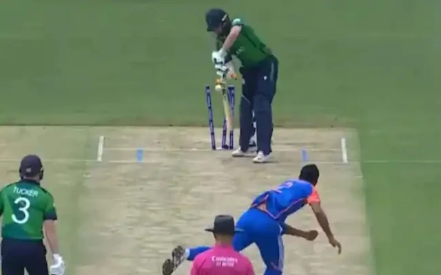 ICC T20 World Cup 2024: [WATCH] Arshdeep Singh Removes Balbirnie With A Stunner In The IND vs IRE Match