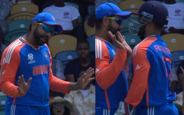AFG vs IND: [WATCH]- Rohit Sharma Advises Rishabh Pant To Calm Down When The Excited Keeper Shouts For A Catch In The T20 World Cup Match