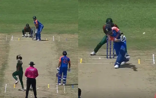 IND vs BAN: [WATCH]- Virat Kohli Hits A Stunning Six Over Long-On Off Shakib Al Hasan In The T20 World Cup 2024 Match