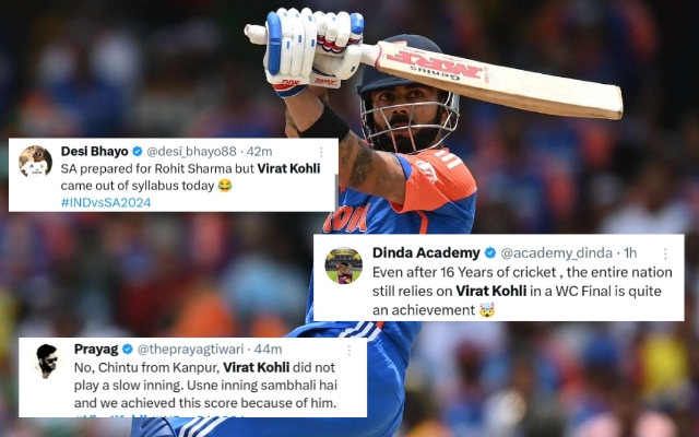ICC T20 World Cup 2024 Final: Virat Kohli’s Knock Receives Mixed Reaction From Fans