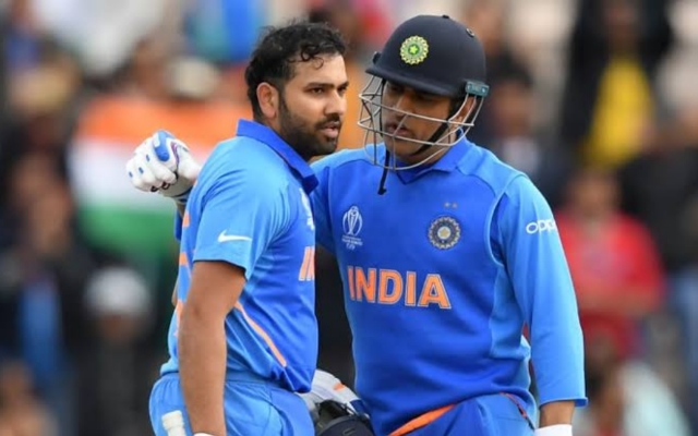 “Felt Good That He Appreciated Us After Our Victory” – Rohit Sharma Comments On MS Dhoni