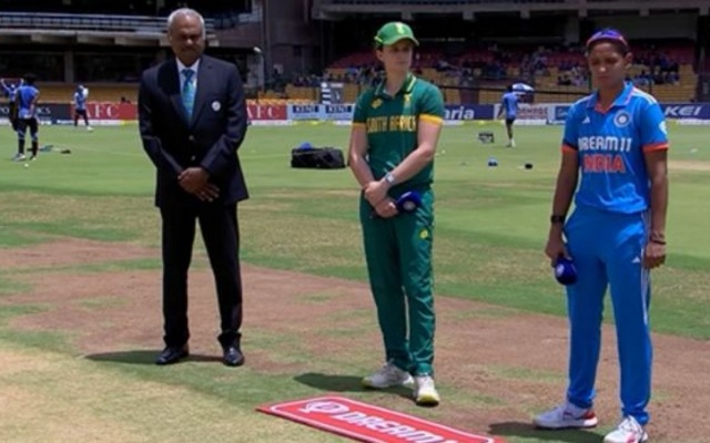 IND-W vs SA-W: [WATCH]- Match Referee Asks For A Second Toss After Crowd Noise Drowned Out Laura Wolvaardt’s Call In The 3rd ODI