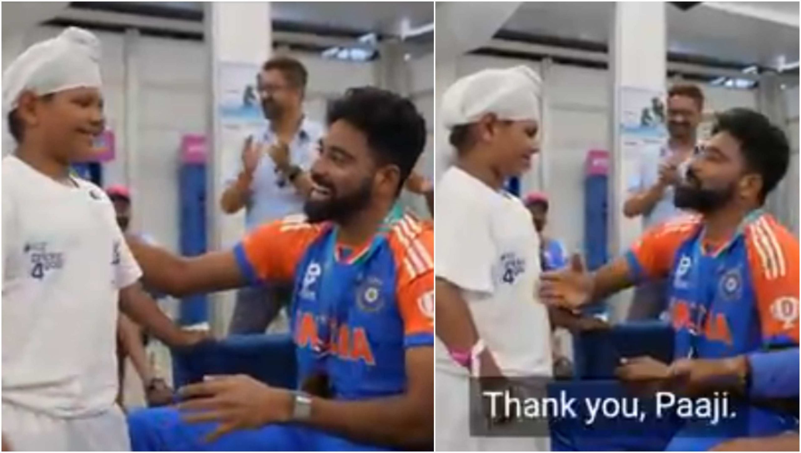 [WATCH]: Mohammed Siraj Gets ‘Best Fielder’ Award, Collects The Medal From A Young Fan After IND vs IRE Match