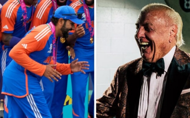 WWE legend Ric Flair Reacts To Rohit Sharma’s Legendary STRUT WALK After India’s 2024 T20 World Cup Triumph