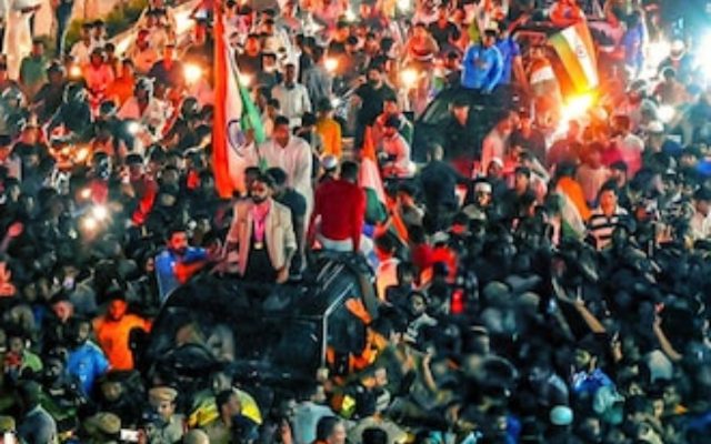 WATCH: Mohammed Siraj Gets A Hero’s Welcome In Hyderabad