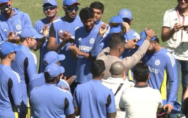 IND vs ZIM: [WATCH] Riyan Parag Receives His First International Cap From His Father Parag Das During The 1st T20I