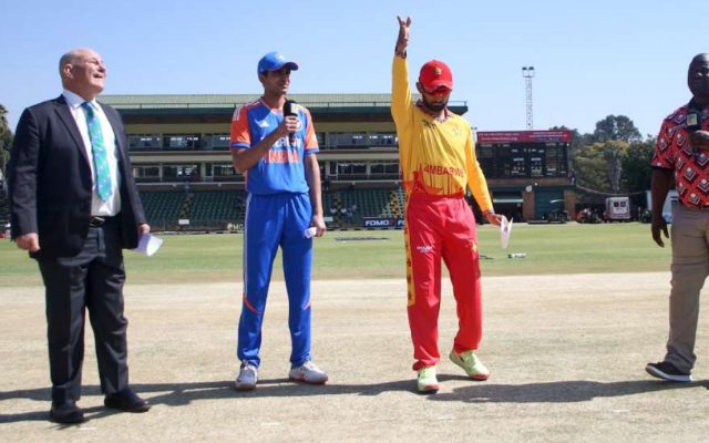 Zimbabwe vs India 4th T20I