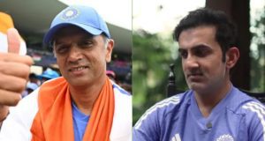 Gautam Gambhir and Rahul Dravid