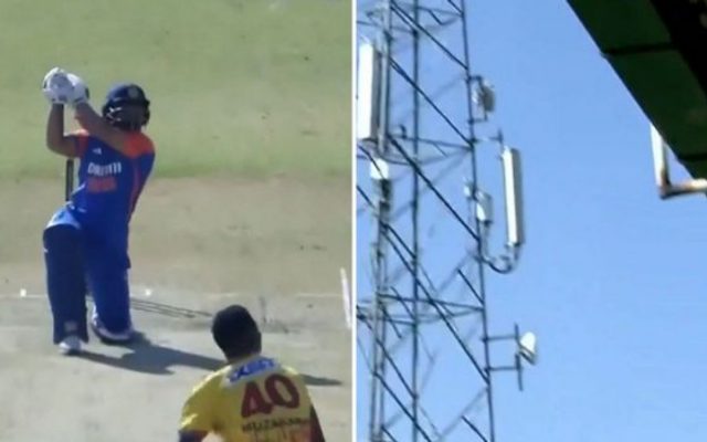 ZIM vs IND: [WATCH] Rinku Singh Smashes An Enormous Six Measuring 104 Meters