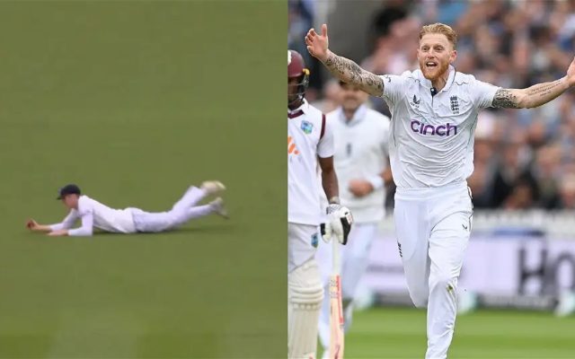 ENG vs WI: [WATCH]- Harry Brook Takes A Spectacular One-Handed Catch At Slip To Dismiss Mikyle Louis